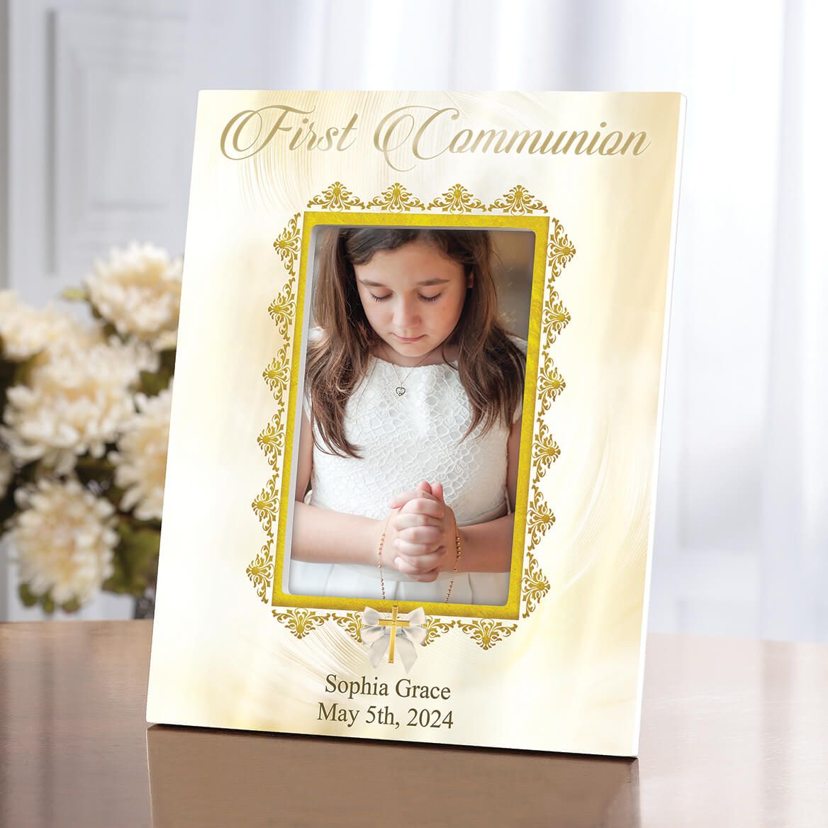 Personalized First Communion Frame + '-' + 364633