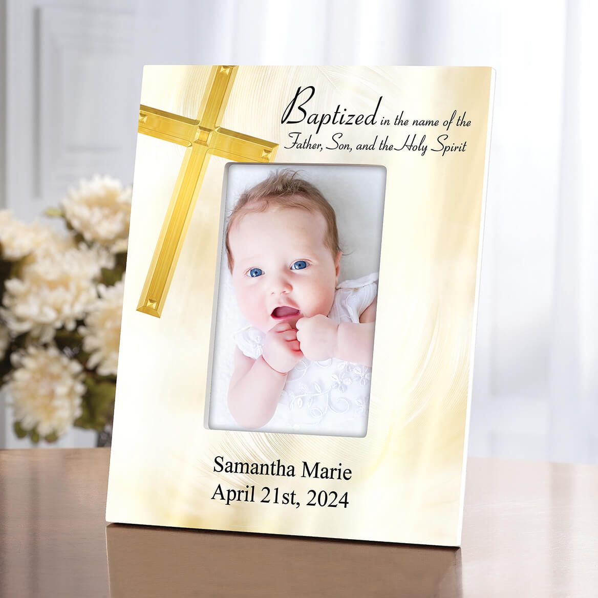 Personalized Baptism Frame + '-' + 364634