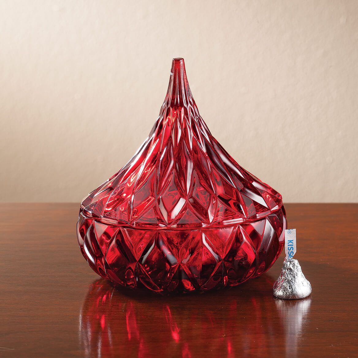 Red Hershey's® Kiss Candy Jar + '-' + 364717