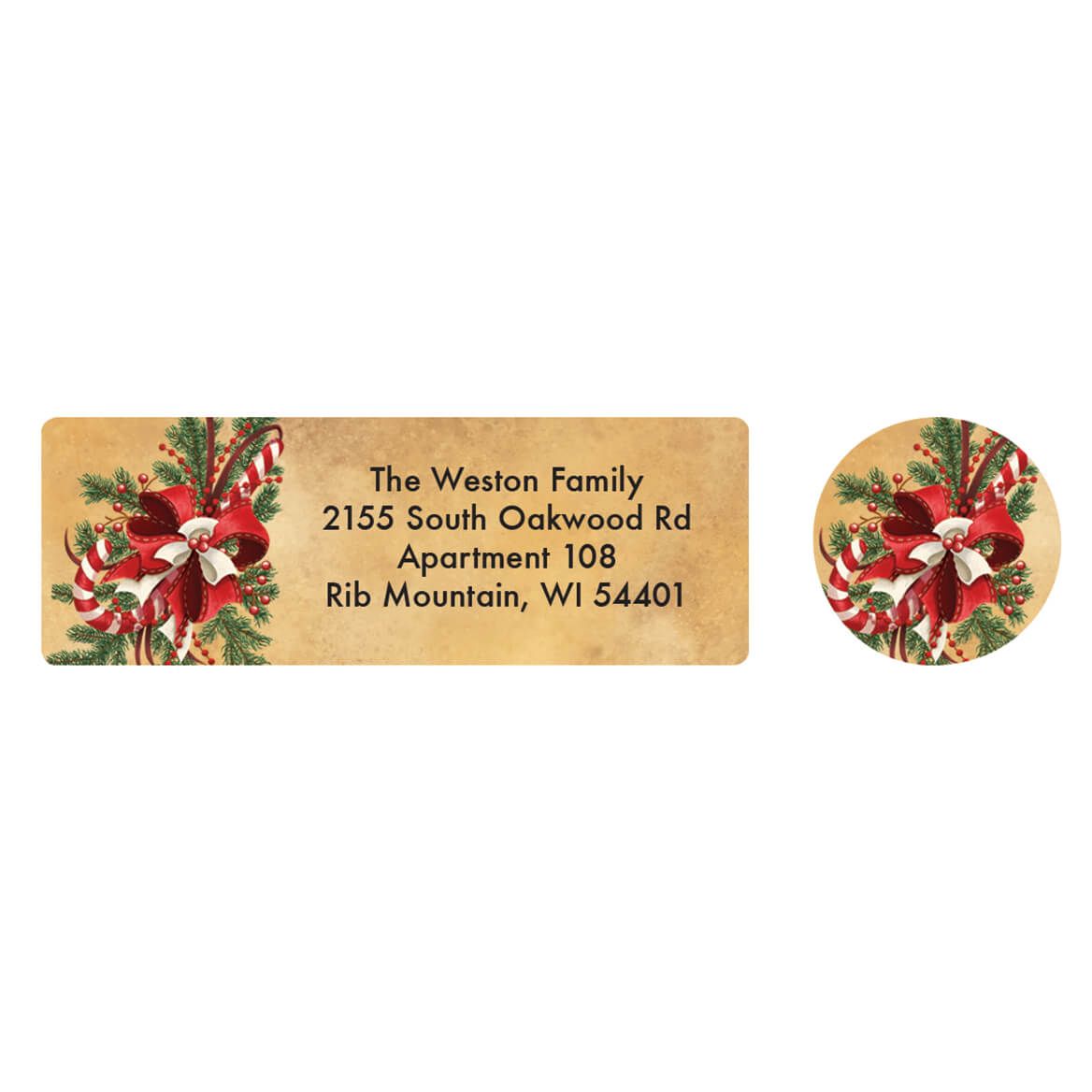 Personalized Legend of the Candy Cane Address Labels & Seals, Set of 20 + '-' + 364734