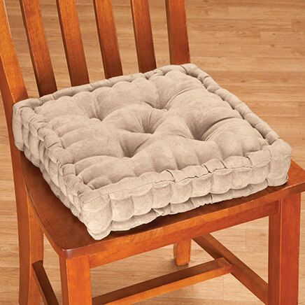 Natural Tufted Booster Cushion, Set of 2-365582