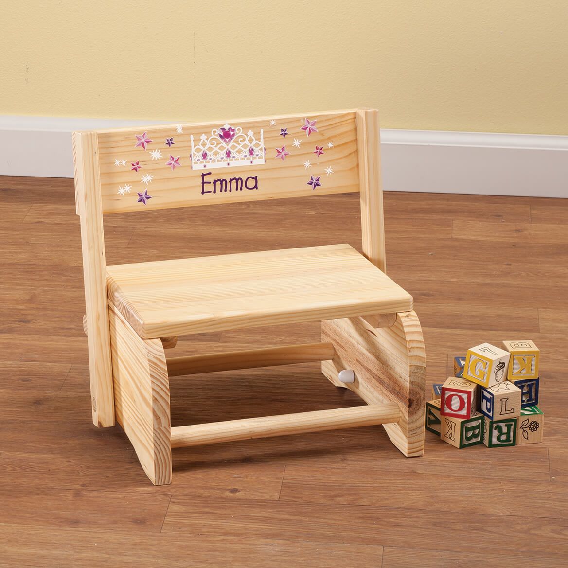 Personalized Children's Princess Step Stool + '-' + 365660