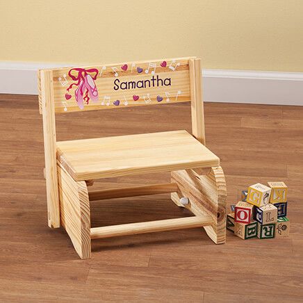 Personalized Children's Ballet Step Stool-365665