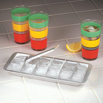 Aluminum Ice Cube Trays, Set of 2-367113