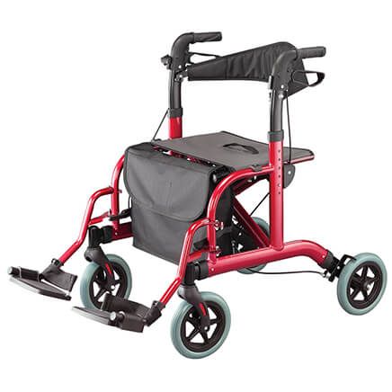 Rollator and Transport Chair in 1-367537