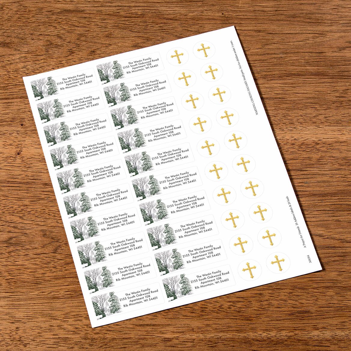 Personalized A Prayer for Friends Labels & Seals, Set of 20 + '-' + 368284