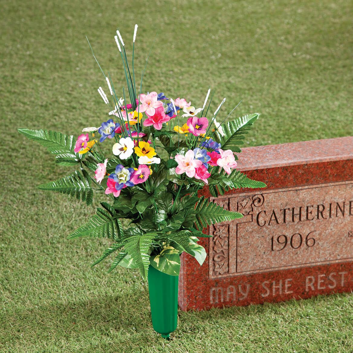Pansy Memorial Bouquet by OakRidge™ + '-' + 369051