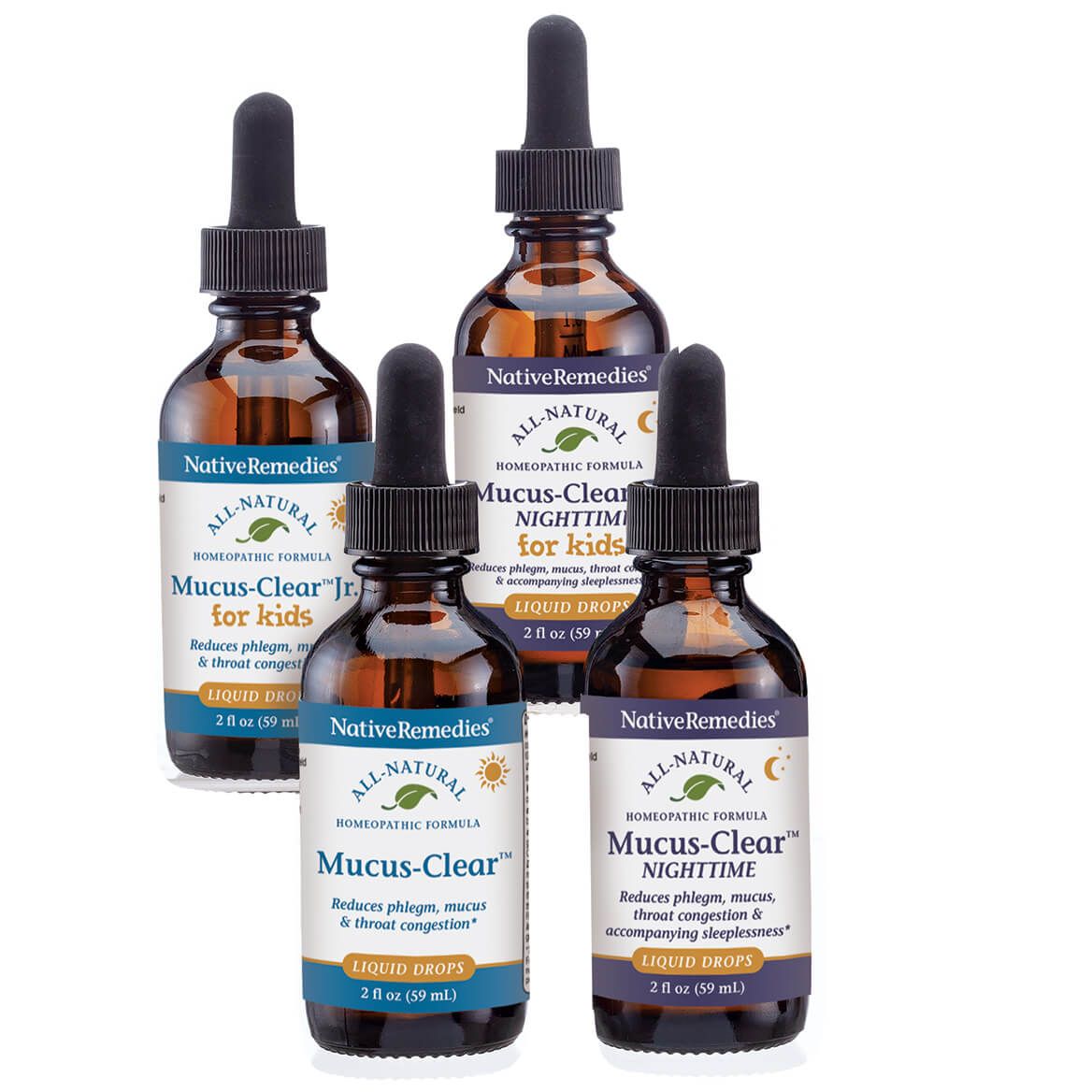 NativeRemedies® Mucus-Clear™ Family Pack + '-' + 369278