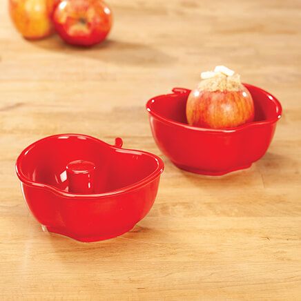 Stoneware Apple Bakers, Set of 2-369666