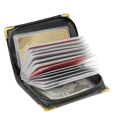 RFID Zip Up Security ID Credit Card Case-369955