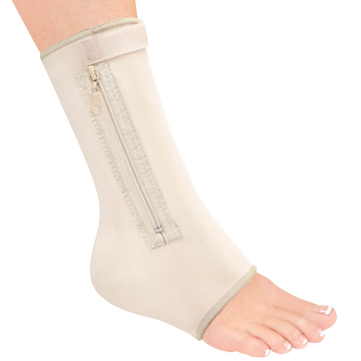 Zippered Compression Ankle Support + '-' + 370094