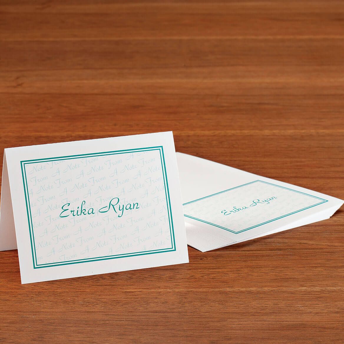 Personalized A Note From Note Cards Bright set of 20 + '-' + 370804