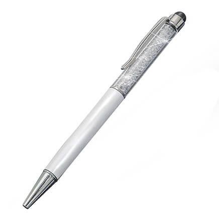 Silvertone Designer Crystal Pen/Stylus-371403