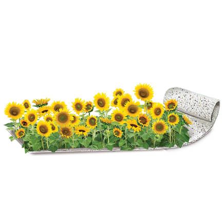 Dwarf Sunflower Flower Roll Out Seed Mat-371490