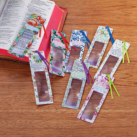 Inspirational Bookmark with Magnifier, Set of 8-371498
