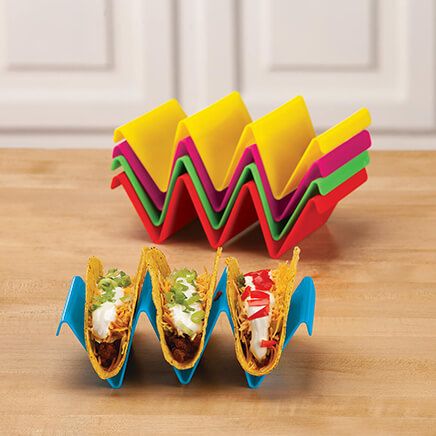 View product details for Colorful Taco Holders, Set of 5