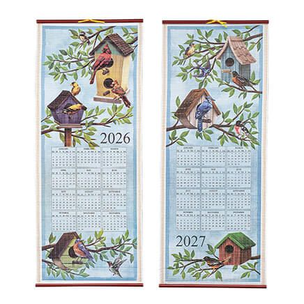 Birds Houses Scroll Calendar-371695