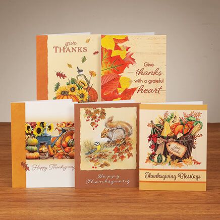 Thanksgiving Card Assortment, Set of 20-372123