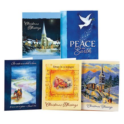 Christmas Variety Pack Cards, Set of 20 Religious-372239