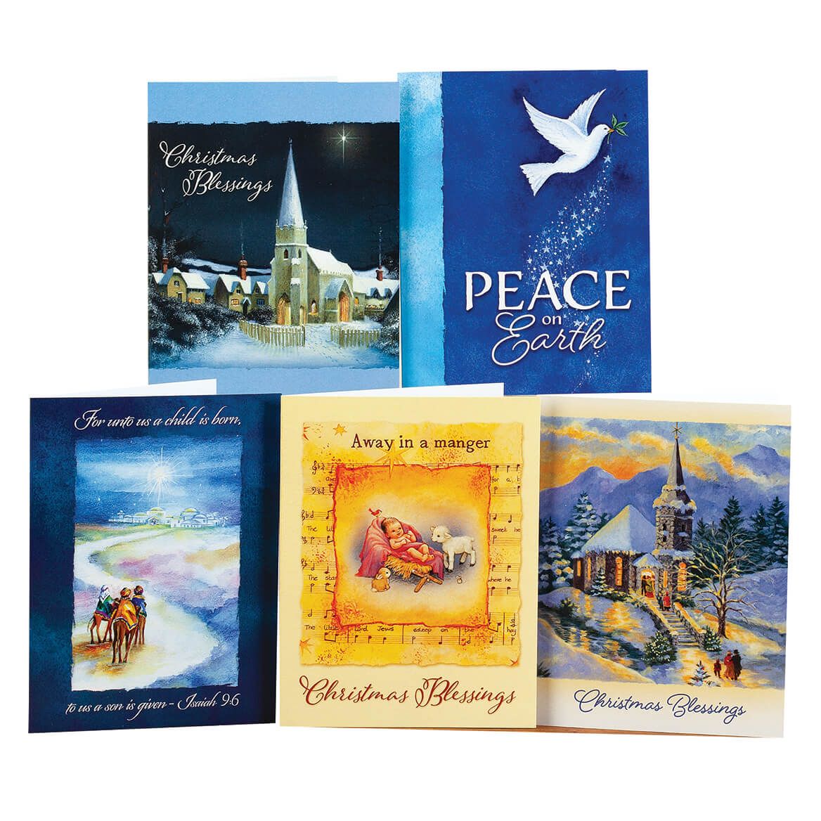 Christmas Variety Pack Cards, Set of 20 Religious + '-' + 372239