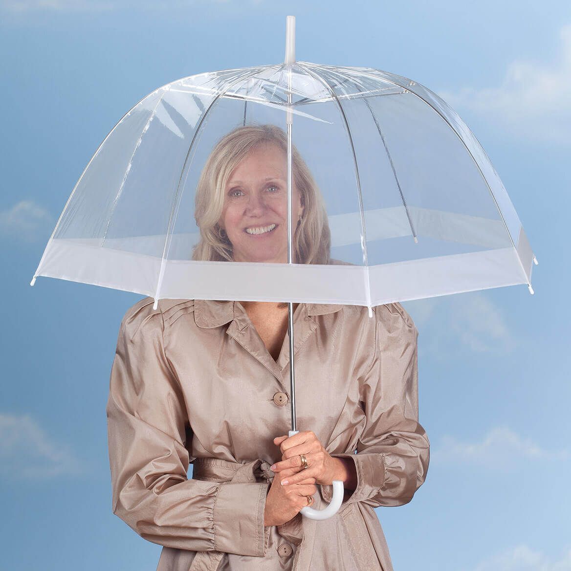 Clear Dome Umbrella, Set of 2 + '-' + 372258