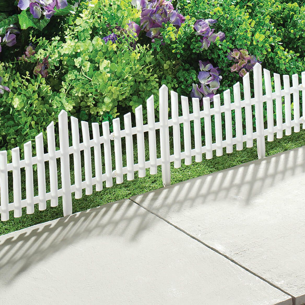 Flexible Fence Edging, Set of 8 + '-' + 372320