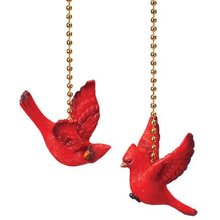 Cardinal Fan Pulls, Set of 2-372335