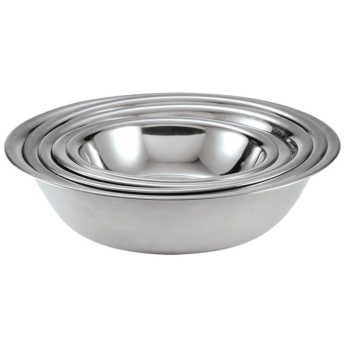 Stainless Steel Mixing Bowls, Set of 5 + '-' + 372384