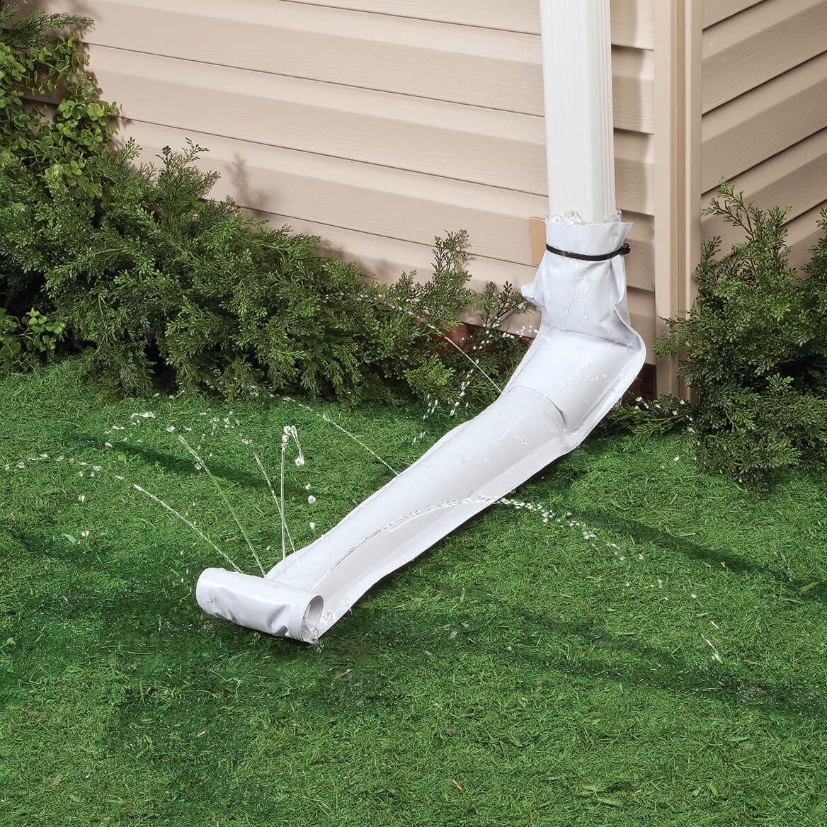 White Downspout Extension, Set of 2 + '-' + 372599