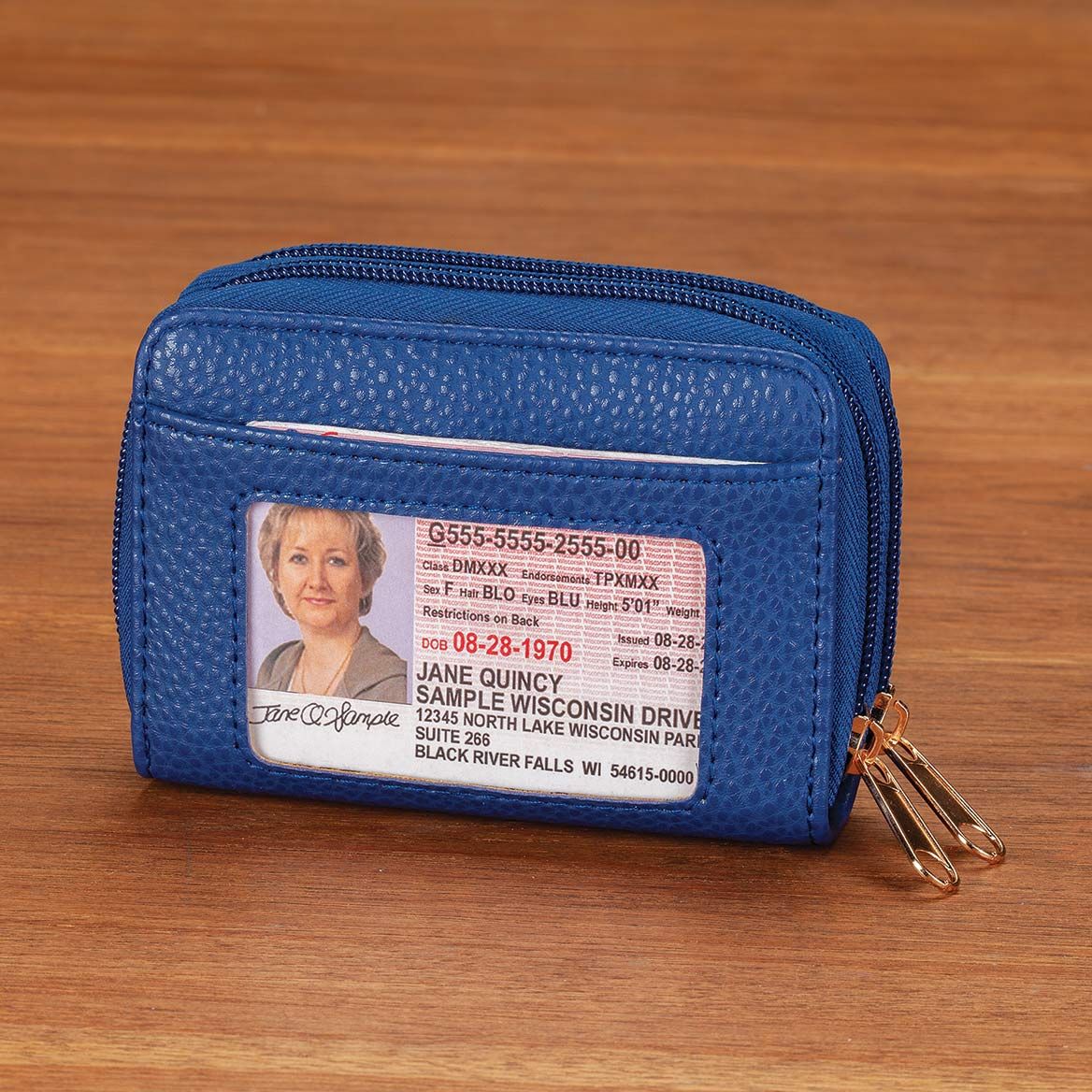 RFID Zip Around Wallet + '-' + 372704