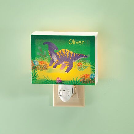 View product details for Personalized Children's Dinosaur Night Light
