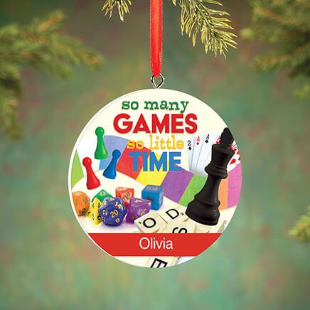 Personalized Board Game Ornament-372808