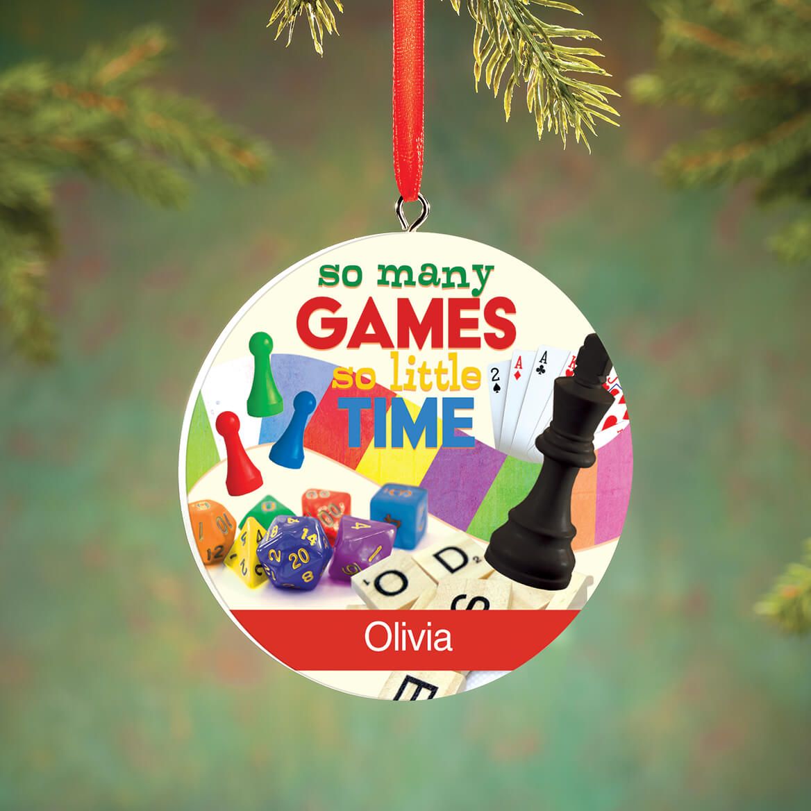Personalized Board Game Ornament + '-' + 372808