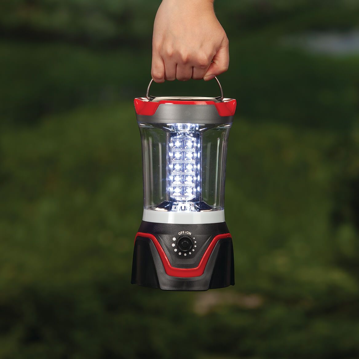 LED Lantern with Compass By LivingSURE™, Set of 2 + '-' + 372908