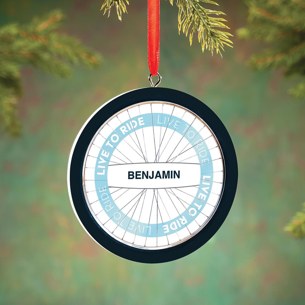 Personalized Biker Ornament + '-' + 372972