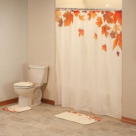 4-Piece Falling Leaves Bathroom Collection-373300