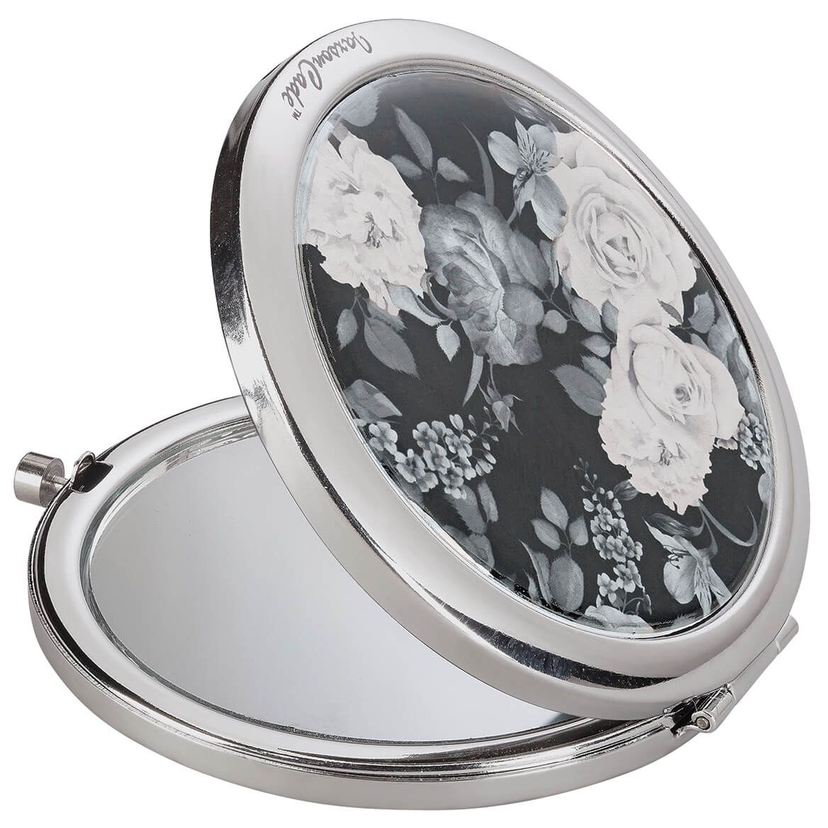 JaxsonCade™ White Rose Compact Mirror + '-' + 373454