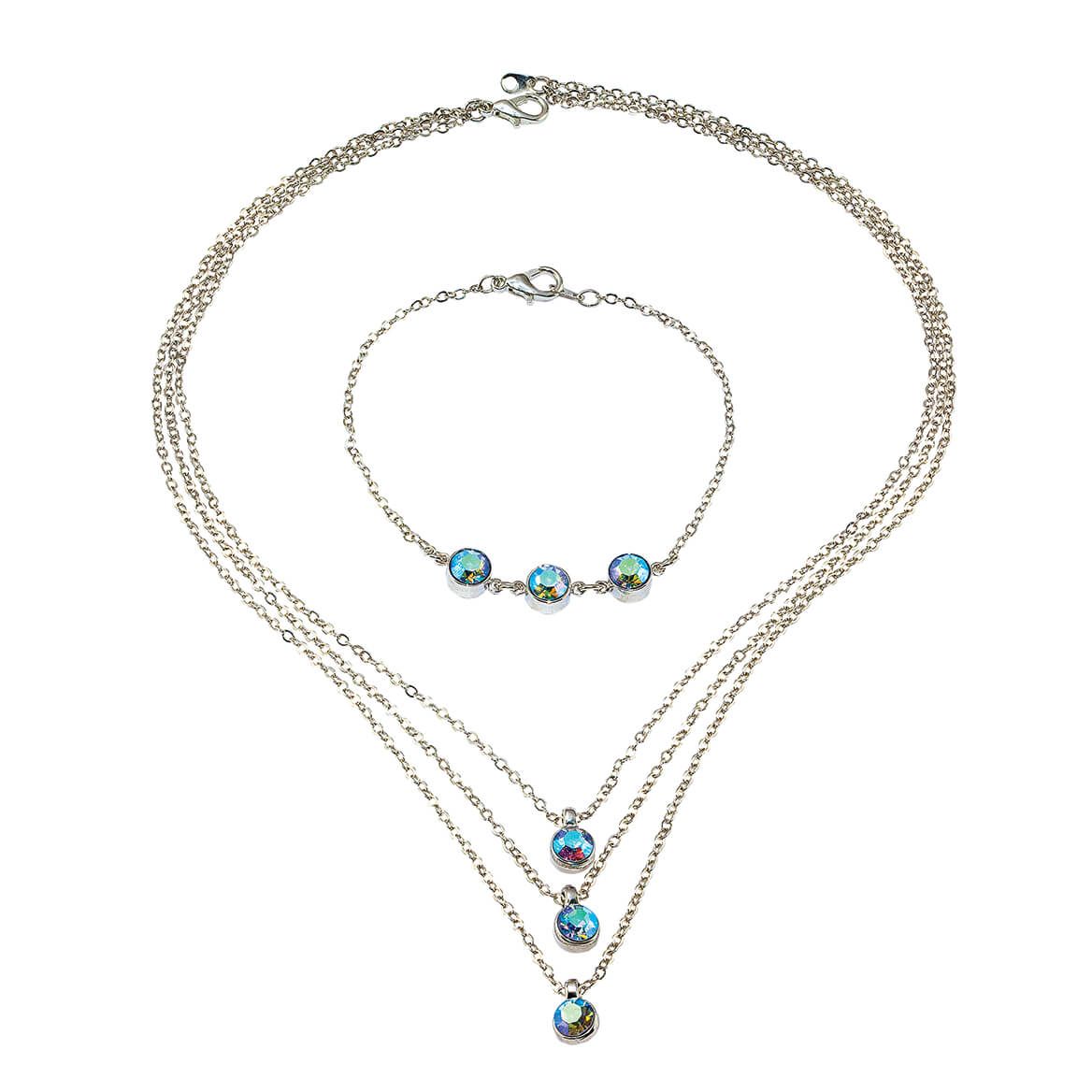 Swarovski® Crystal Jewelry Ensemble + '-' + 373473