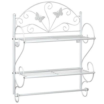 Butterfly Bathroom Shelf-373589