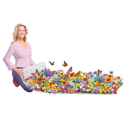 Monarch Butterfly Flower Mat, Set of 2-373634