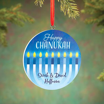 Personalized Hanukkah Ornament-373650