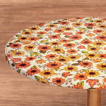 Sunflower Harvest Elasticized Table Cover By Chef's Pride™-373914