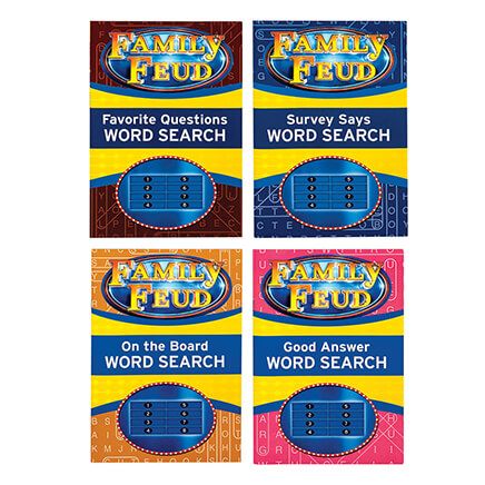 Family Feud Word Search Puzzle Books, Set of 4-373967