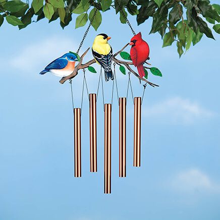 Feathered Friends Wind Chime by Fox River™ Creations-374082