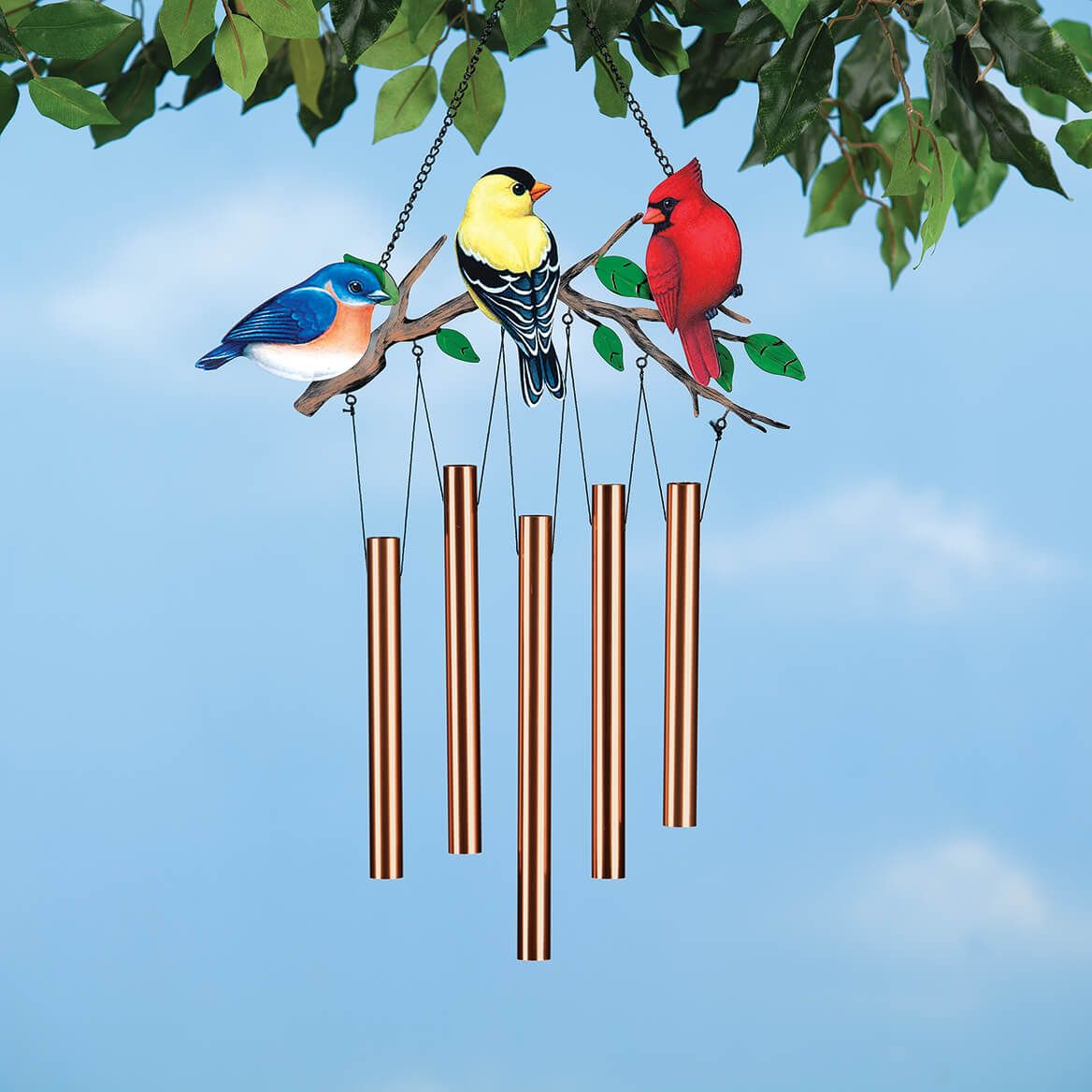 Feathered Friends Wind Chime by Fox River™ Creations + '-' + 374082