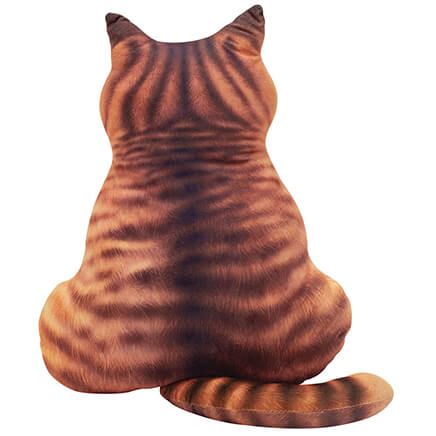 Cat-Shaped Back Pillow-374183