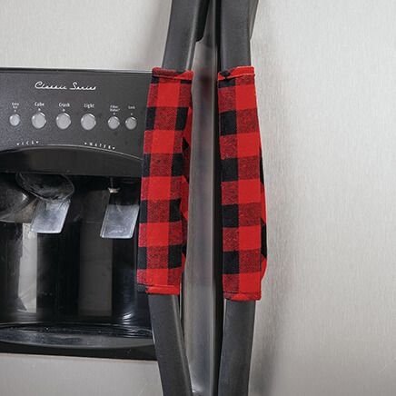 Buffalo Plaid Appliance Handle Covers by Chef's Pride™, Set of 3-374193