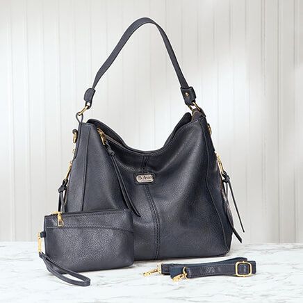 B. Amici™ Expressions Trina Hobo Handbag with Wristlet-374396