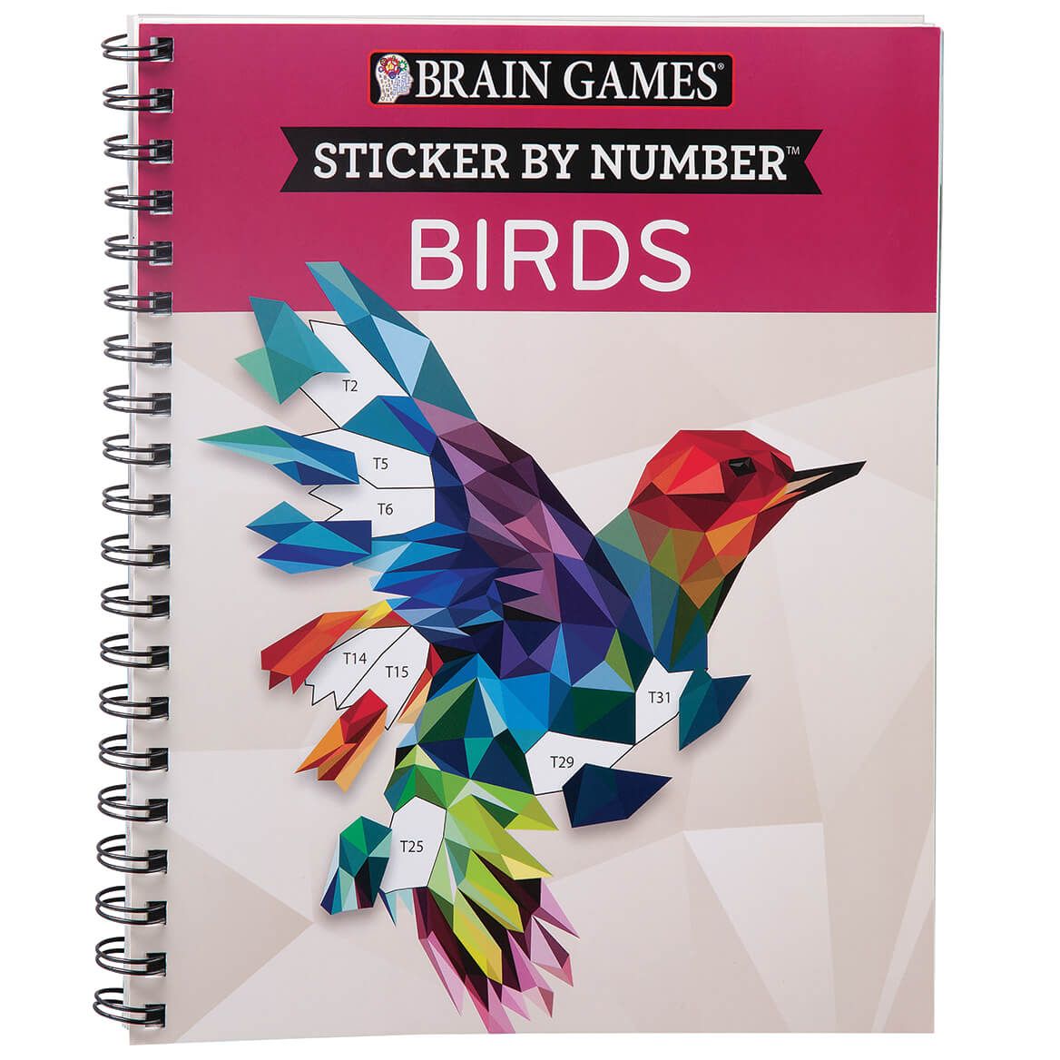 Brain Games® Sticker By Number Birds + '-' + 374462
