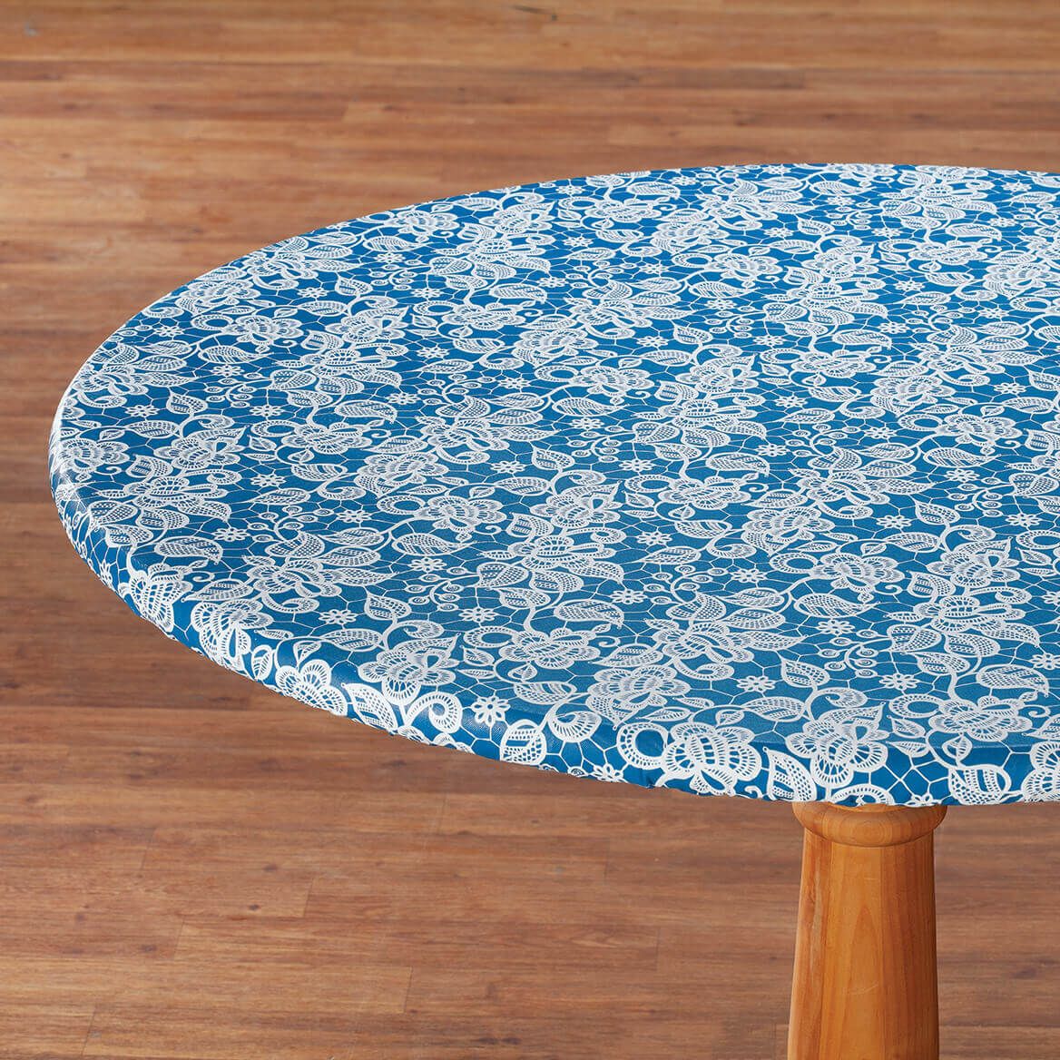 Lovely Lace Elasticized Table Cover by Chef's Pride™ + '-' + 374598